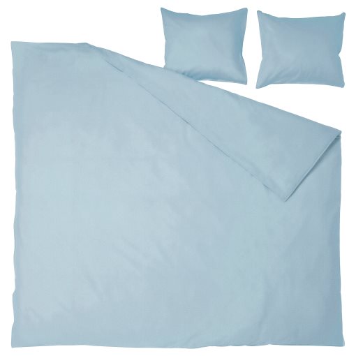 ÄNGSLILJA, duvet cover and 2 pillowcases, 240x220/50x60 cm, 805.852.05