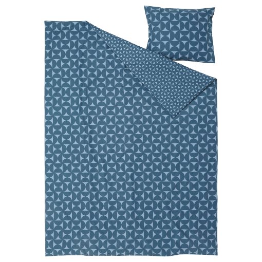 ÄNGSNEJLIKA, duvet cover and pillowcase, 150x200/50x60 cm, 805.853.47