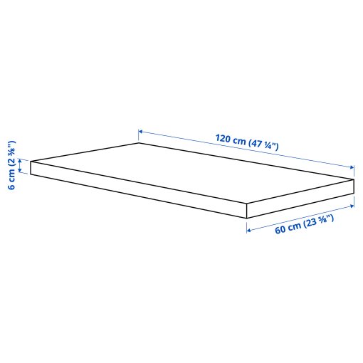 PELLEPLUTT, foam mattress for cot, 60x120x6 cm, 805.935.78