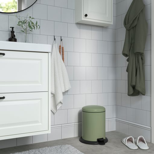 GÅNGSKYFFEL, κάδος απορριμμάτων με πεντάλ, 9 l, 805.953.89