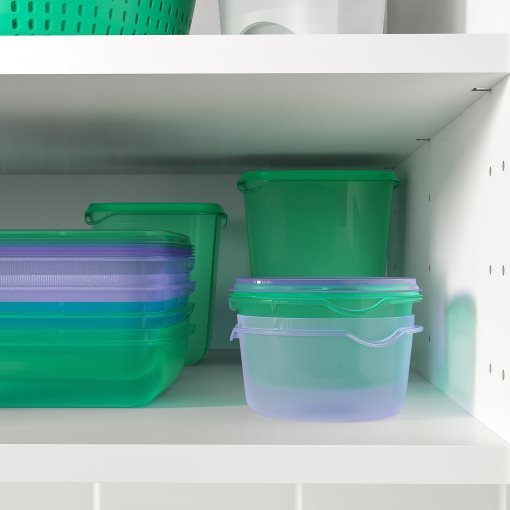 PRUTA, δοχείο για σνακ με καπάκι, 2 τεμ. 0.3 l, 805.967.08