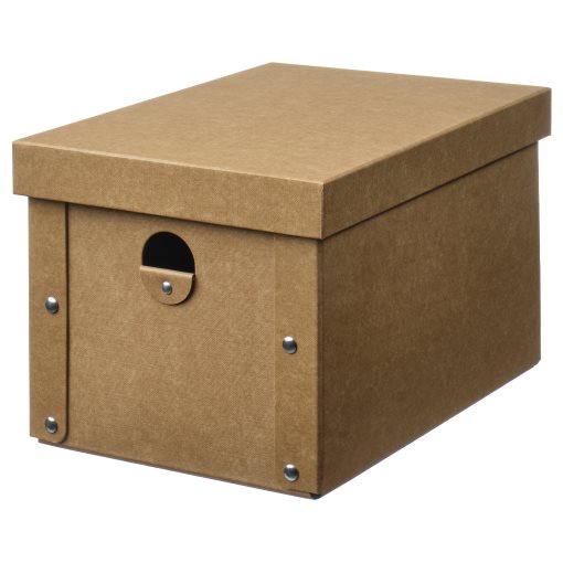 GÄRDESGÅRD, storage box with lid, 18x25x16 cm, 805.969.30