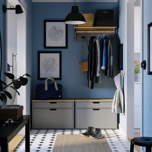 KALLSÖ, πάγκος με αποθηκευτικό χώρο, 80x38x56 cm, 805.993.25