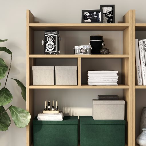 GJÄTTA, storage box with lid, 18x25x15 cm, 805.996.79