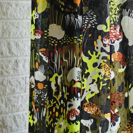 STOCKHOLM 2025, curtains with heading tape/1 pair, 145x300 cm, 806.010.88