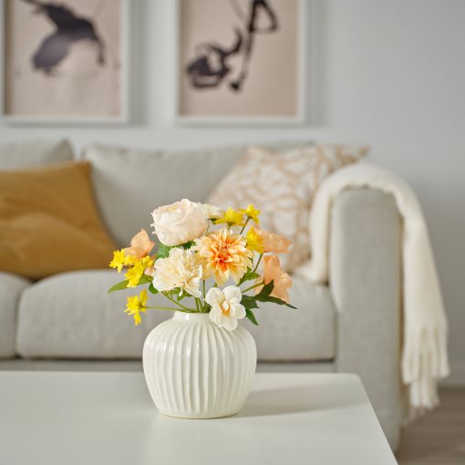 SMYCKA, τεχνητό μπουκέτο εσωτερικού/εξωτερικού χώρου, 30 cm, 806.015.40