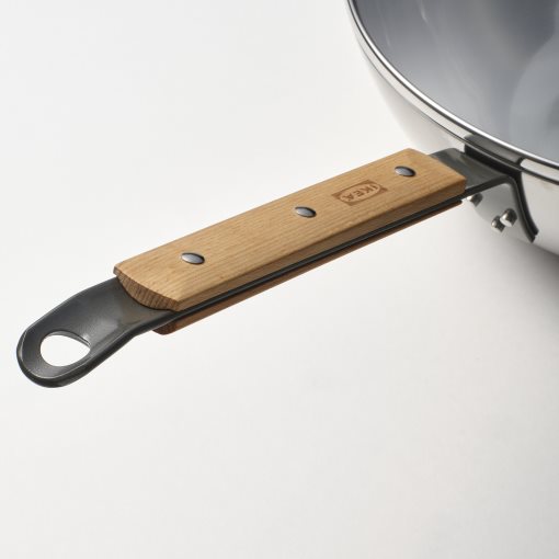 VARDAGEN, τηγάνι γουόκ με καπάκι, 32 cm, 806.048.45