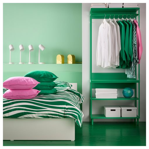 PORTLAKMÅLLA, duvet cover and 2 pillowcases, 240x220/50x60 cm, 806.057.98