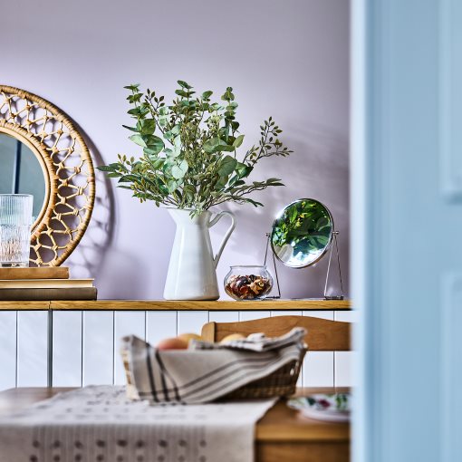 SMYCKA, τεχνητή ανθοδέσμη εσωτ./εξωτ. χώρου/ευκάλυπτος, 60 cm, 806.062.60