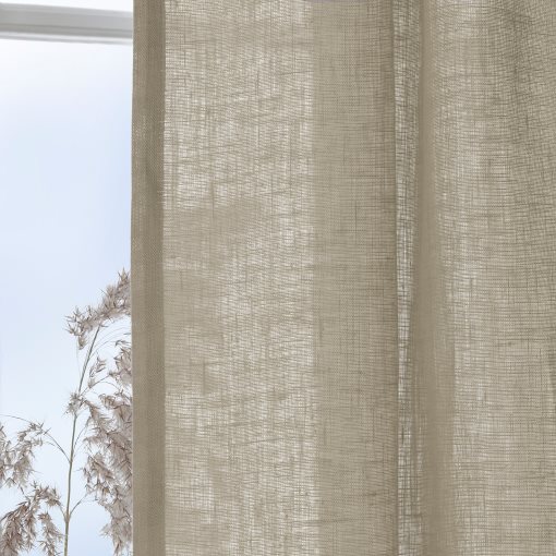 DYTÅG, κουρτίνα με τρέσα, 2 τεμ. 145x300, 806.078.20