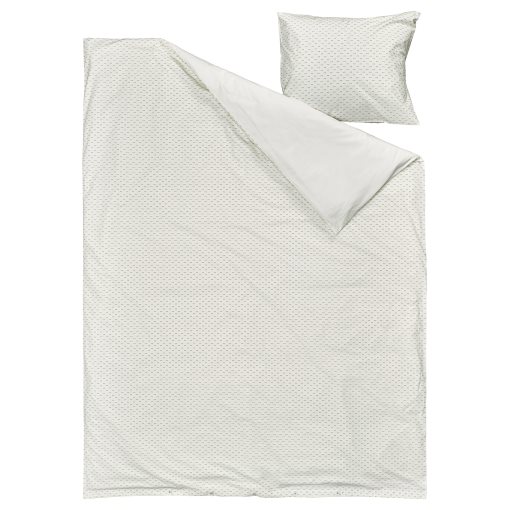 BANDKNIPPE, duvet cover and pillowcase, 150x200/50x60 cm, 806.216.23