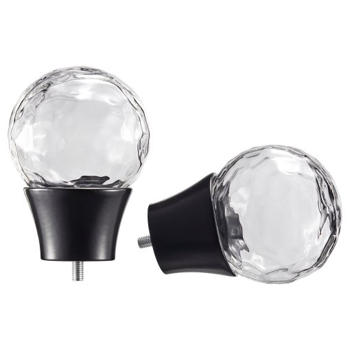 SOLBLOMMOSSA, finials, 1 pair, 806.240.75