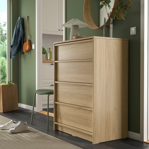 ANKARUDDEN, chest of 4 drawers, 80x48x107 cm, 806.271.49