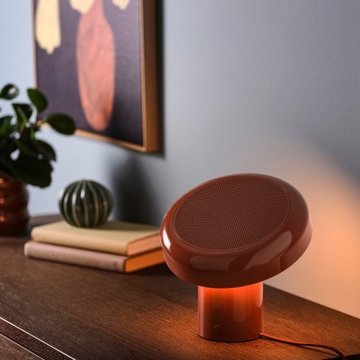 BLOMPRAKT, φωτιστικό ηχείο bluetooth, 806.302.03