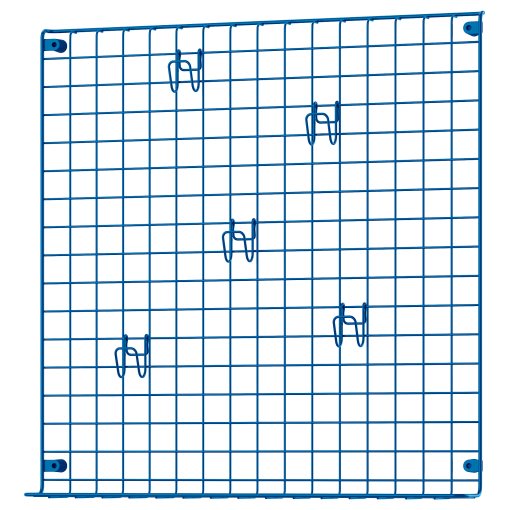 GREJIG, wall grid with rail, 58x59 cm, 806.334.90