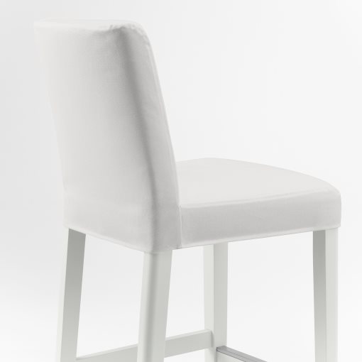 BERGMUND, bar stool with backrest, 62 cm, 893.846.98