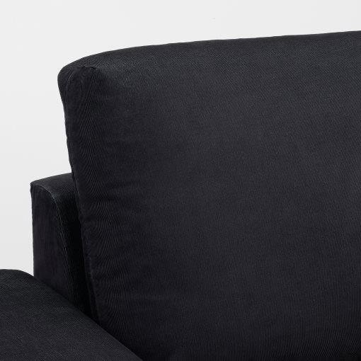 VIMLE, corner sofa, 4-seat with wide armrests, 894.017.87