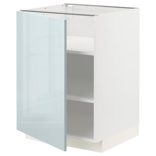 METOD, base cabinet with shelves, 60x60 cm, 894.788.09