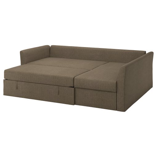 HOLMSUND, corner sofa-bed, 895.168.87