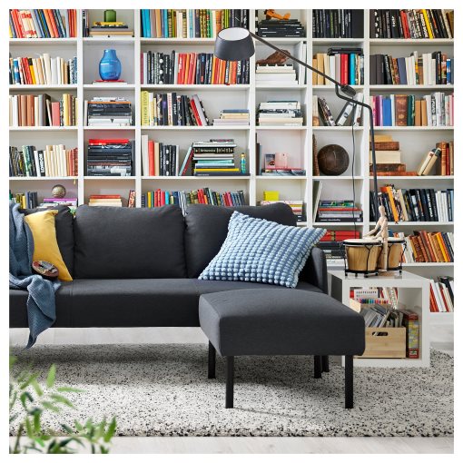 GLOSTAD, τριθέσιος καναπές με σεζλόνγκ, 895.426.69