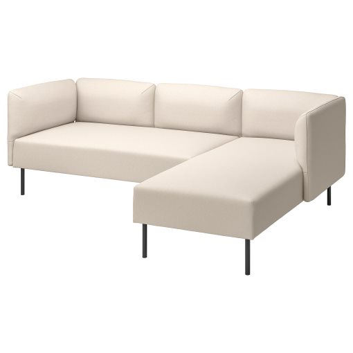 LILLEHEM, 3-seat modular sofa w chaise longue, 895.682.87
