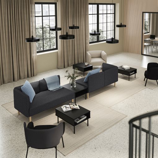 LILLEHEM, σύνθεση καναπέ 4 θέσεων με βοηθητικό τραπέζι, 895.697.53