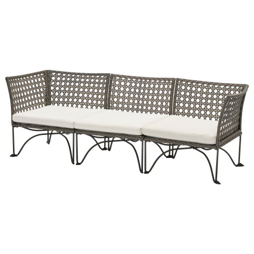 JUTHOLMEN, 3-seat modular sofa, outdoor, 895.782.34