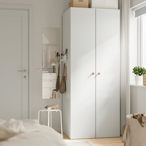 LASTARE, wardrobe combination, 80x62x200 cm, 896.028.75