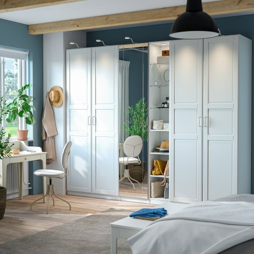 PAX/KAMMAR/TYSS, συνδυασμός ντουλάπας, 285x60x236 cm, 896.074.44