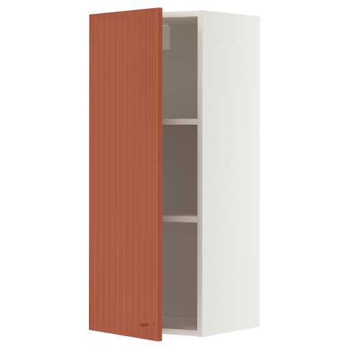 METOD, wall cabinet with shelves, 40x100 cm, 896.119.26