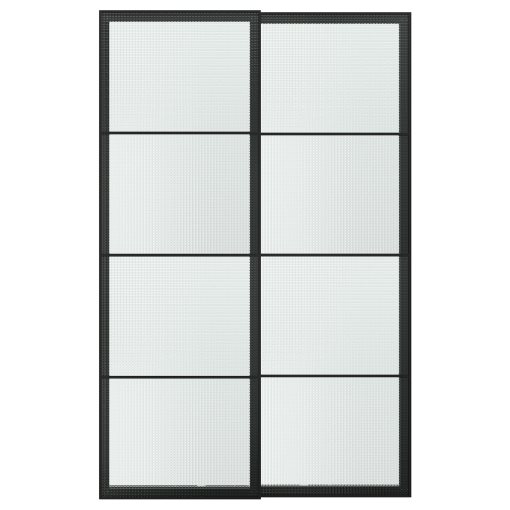 LUNDBRÄSMA, pair of sliding doors, 150x236 cm, 896.190.55