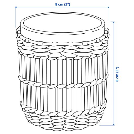 SLIPPRIG, tealight holder/handmade, 905.314.10