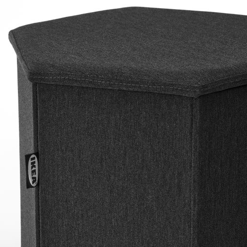 KJUGE, pouffe with storage, 905.319.00