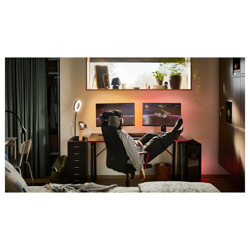 HUVUDSPELARE, γραφείο gaming, 140x80 cm, 905.391.66