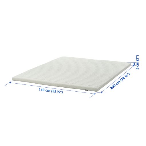 NISSEHOLM, mattress pad, 140x200 cm, 905.583.53