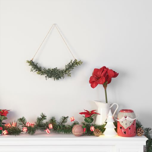 VINTERFINT, artificial wreath/in/outdoor, 33 cm, 905.621.28