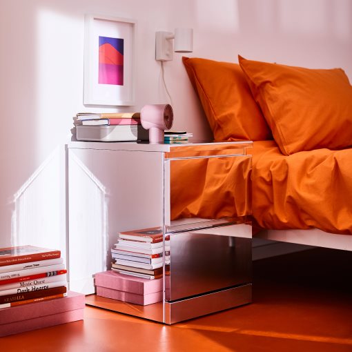 MALM, chest of 2 drawers, 40x55 cm, 905.690.78