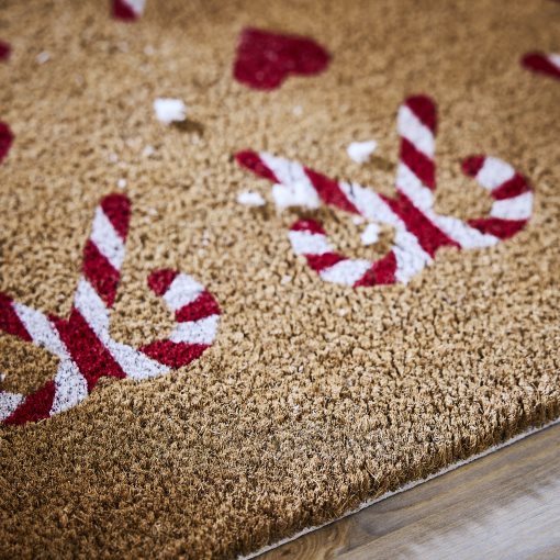 VINTERFINT, χαλάκι εισόδου/μοτίβο καρδιά, 60x90 cm, 905.815.70