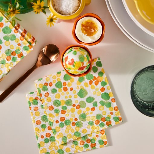 TJÄRLEK, χαρτοπετσέτα 24x24 cm, 30 τεμ. 90g, 905.870.82