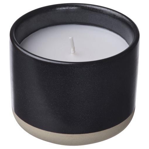 STÖRTSKÖN, scented candle in ceramic jar/Berries, 25 hr, 905.943.13