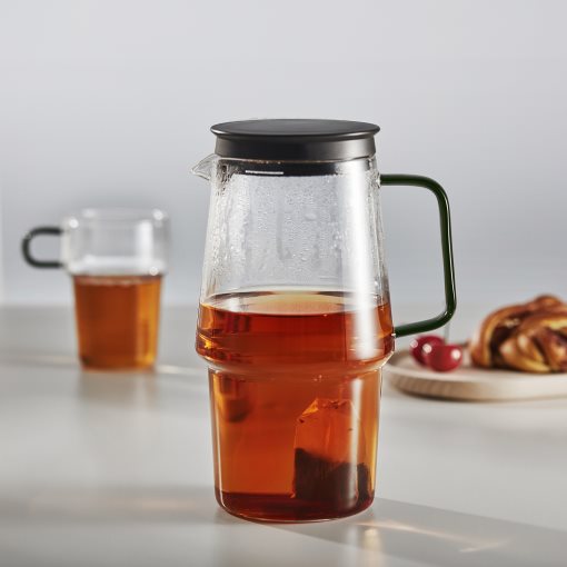 SKINNFISK, jug with lid, 1.2 l, 905.947.23