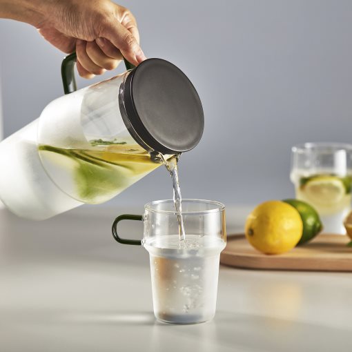 SKINNFISK, jug with lid, 1.2 l, 905.947.23