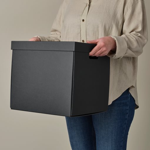 FJÄDERHARV, κουτί αποθήκευσης με καπάκι, 32x35x31 cm, 905.968.97