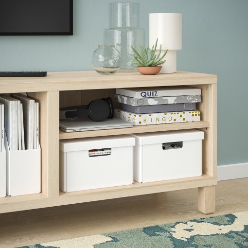 FJÄDERHARV, κουτί αποθήκευσης με καπάκι, 25x35x16 cm, 905.969.01