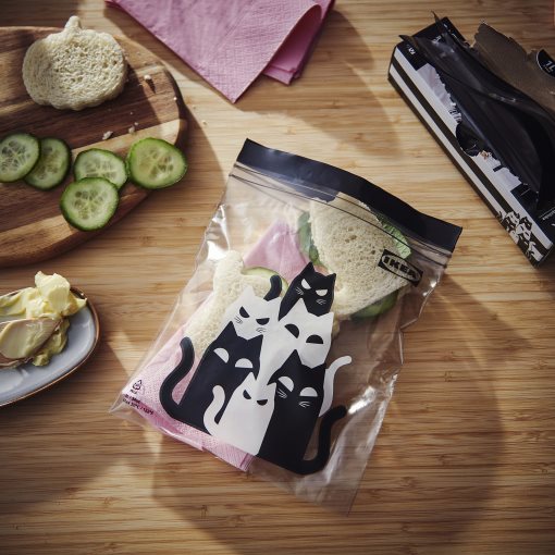 KUSTFYR, επανασφραγιζόμενη σακούλα τροφίμων, 25 τεμ. 1 l, 905.996.07