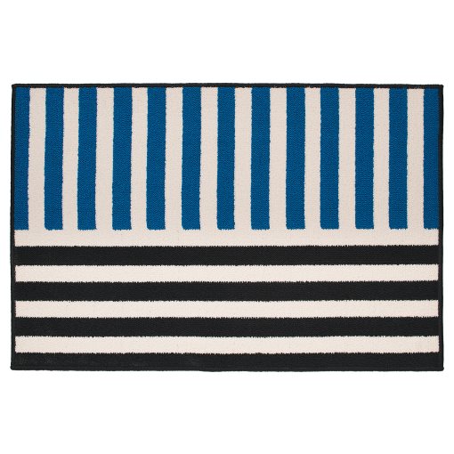 VÄNDPLATS, rug low pile, 60x90 cm, 906.009.41