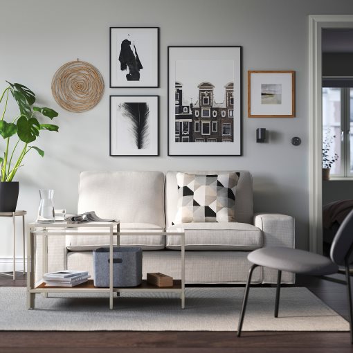 VITTSJÖ, τραπέζια ζιγκόν, σετ 2 τεμ. 90x50 cm, 906.043.50