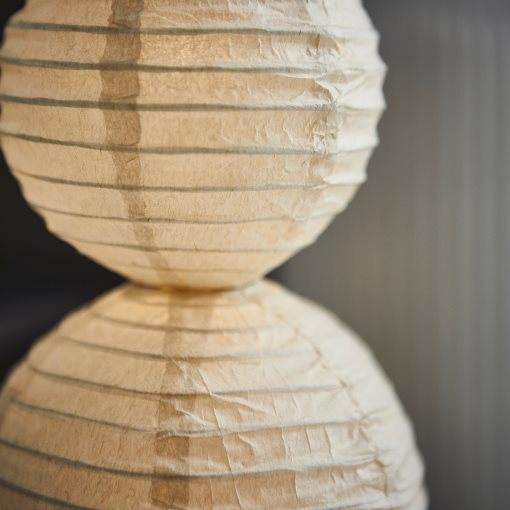 STRÅLA, διακοσμητικό επιτραπέζιο φωτιστικό με ενσωματωμένο φωτισμό LED, σχήμα μπάλας λειτουργία με μπαταρία, 906.066.41