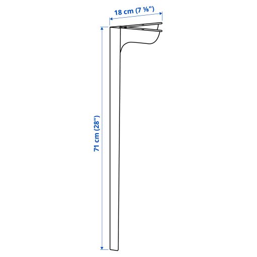 SKÅLSTA, table leg, 4 pack, 906.116.52