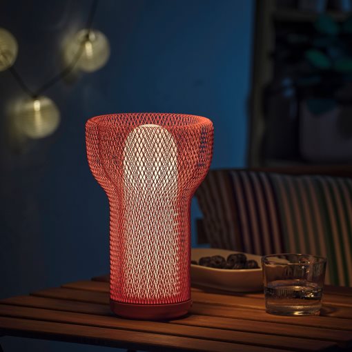 SOLVINDEN, διακοσμητικός φωτισμός με ενσωματωμένο φωτισμό LED, λειτουργία με μπαταρία/εξωτερικού χώρου, 906.193.23